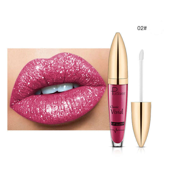 02# of Pudaie Shiny Diamond Tint Lipstick