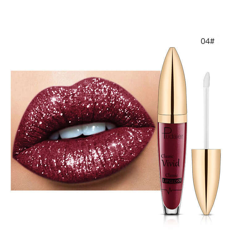 04# of Pudaie Shiny Diamond Tint Lipstick