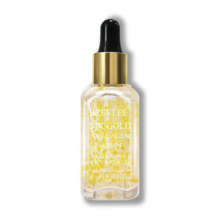 Breylee Facial Serum Series-Hyaluronic Acid, 24K Gold, Soothing and Rose Hydrating Serums