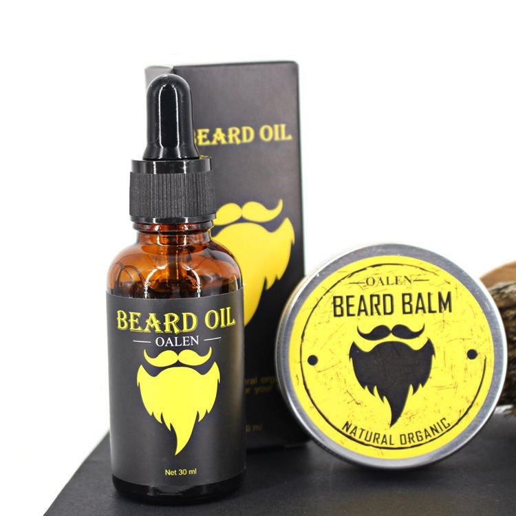 6-Piece Men's Beard Grooming and Care Kit