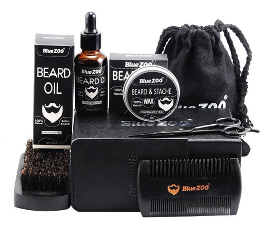 7-piece-black-beard-care-set