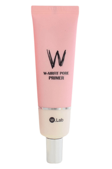 A tube of moisturizing W-airfit pore primer 