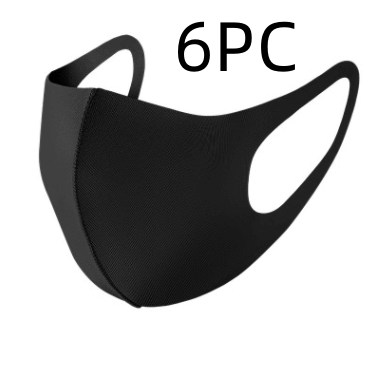 Reusable facial protection mask - 6pcs