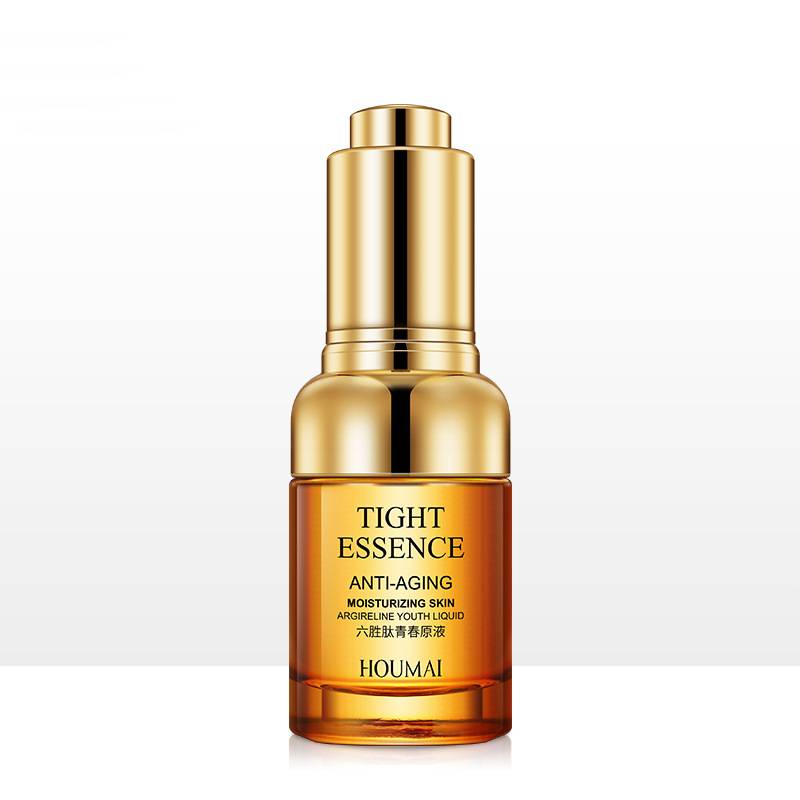 A bottle of anti-aging argireline oil 