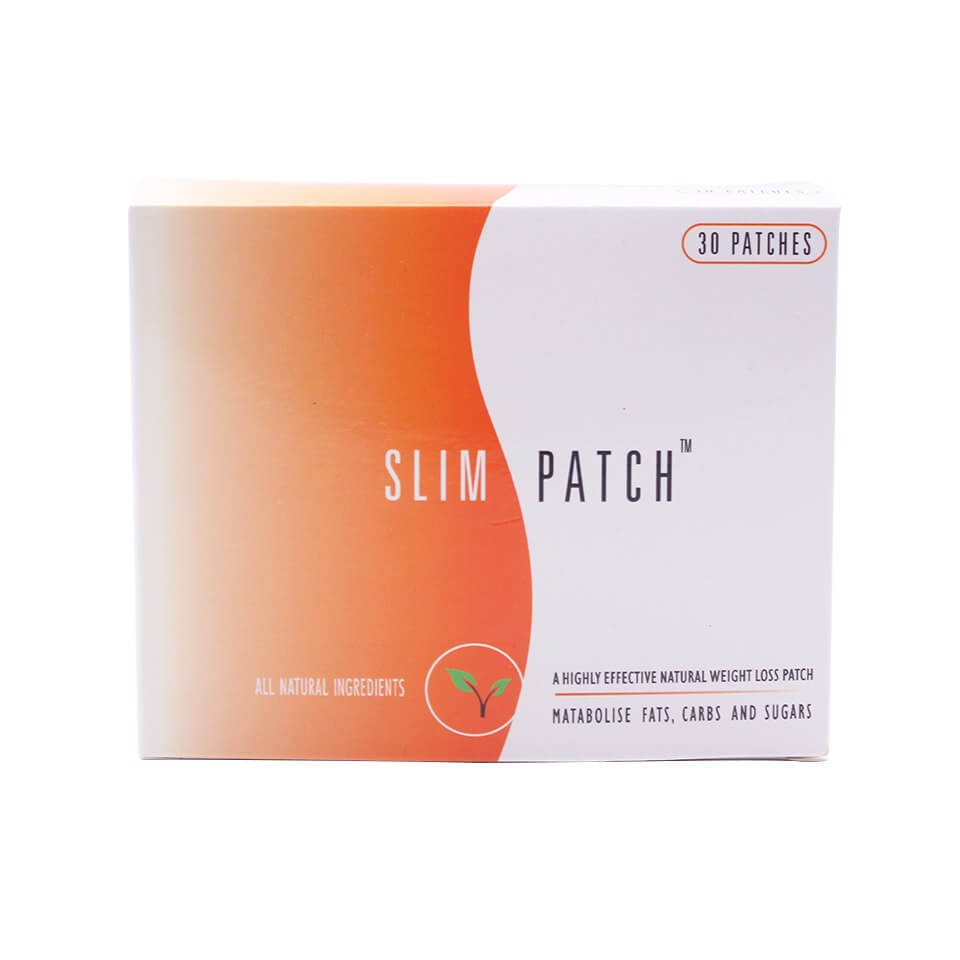 A box of herbal belly slimming patches for weight loss 