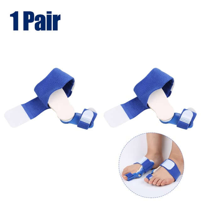 1 pair od blue bunion correctors