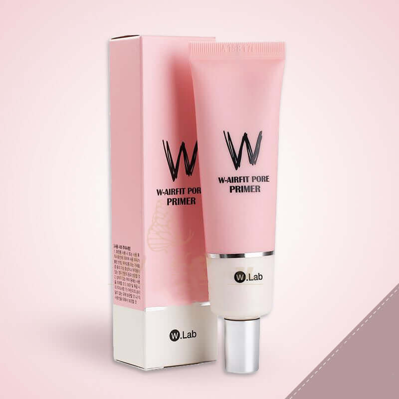 A tube and a box of moisturizing W-airfit pore primer 