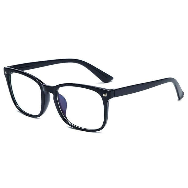 Anti-blue light gaming glasses with black frame color