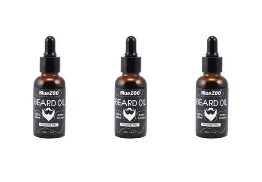 bluezoo beard oil - 3 pieces