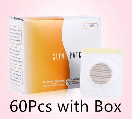 Herbal belly slimming patches for weight loss - 60 pcs with a box