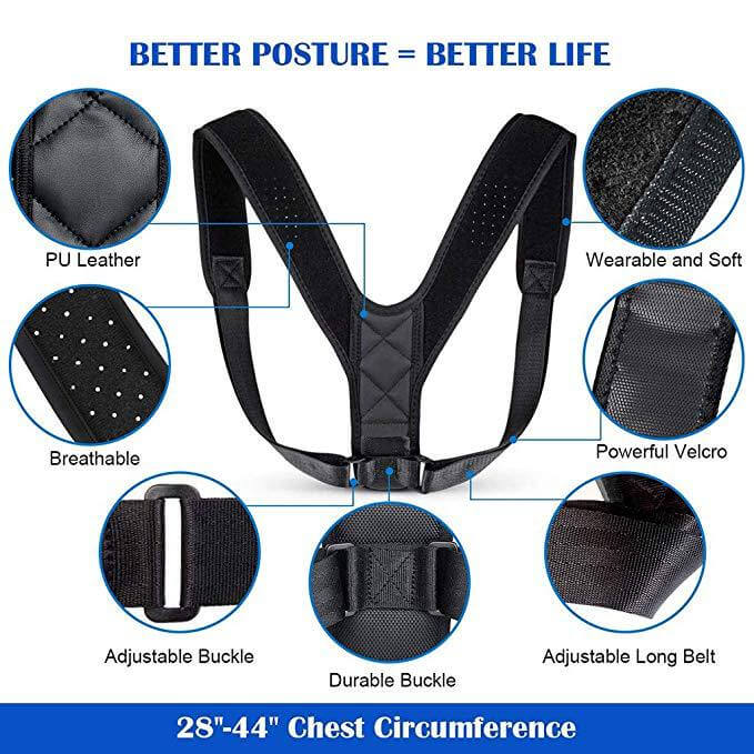 Key features of humpback correction belt for men and women - type 3