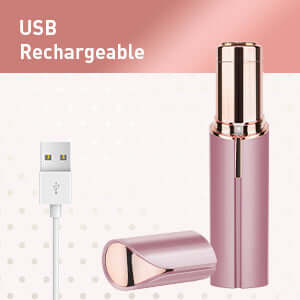 Max skin hair remover is rechargable