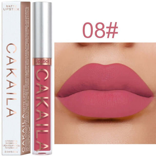 Non-stick matte lipstick - 08#