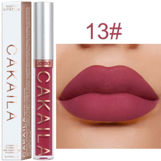 Non-Stick Matte Lipstick - 13#