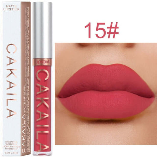 Non-Stick Matte Lipstick - 15#