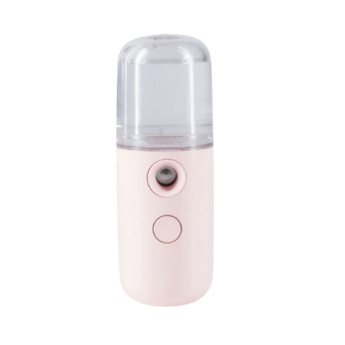 Pink nano anti-aging and hydrating facial sprayer 