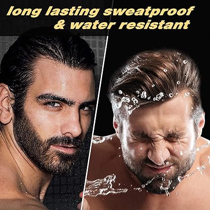 The 4 tip beard filler pen for men is sweat and wateproof