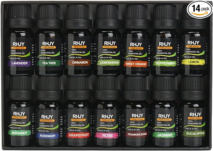 The top 14 RHJY essential aromatherapy oils