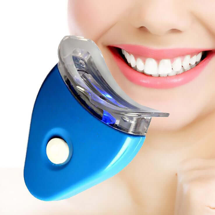 Whitesmile teeth whitening system and human white teeth 