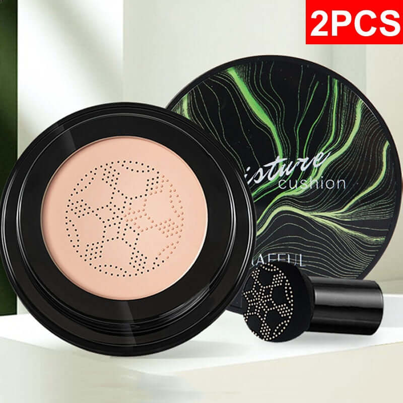 2 pcs of waterproof moisture foundation and a cushion 