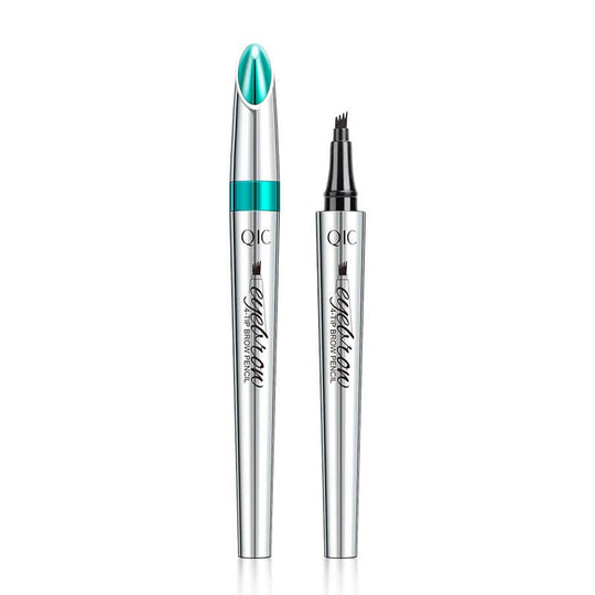 4-Tip waterproof 3D eyebrow pen withand without cap