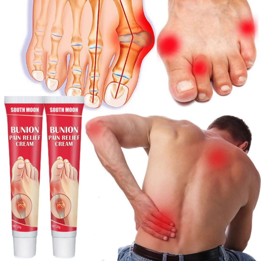 Bunion joint pain relief cream can be used for curing of back and legs  inflammations   