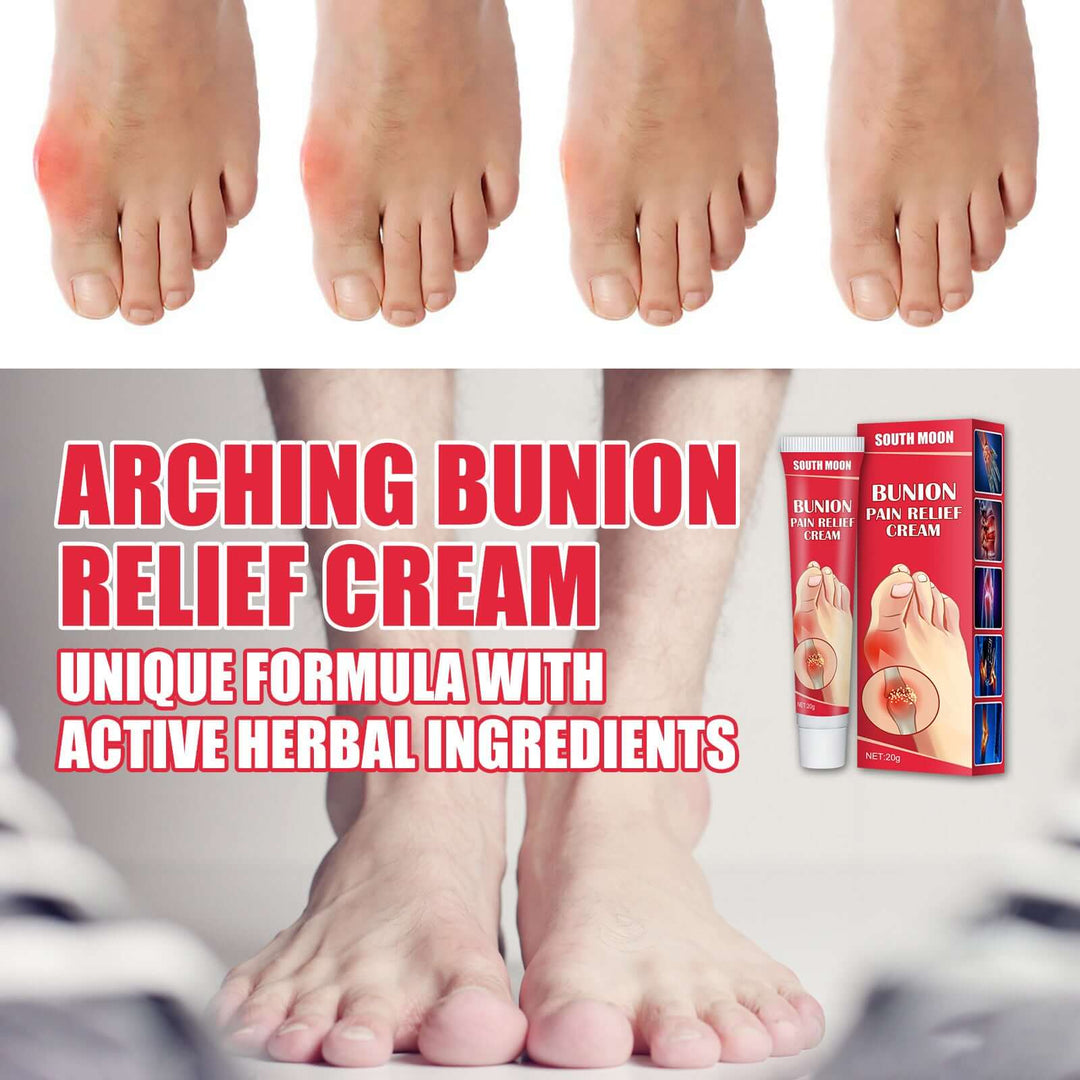 Bunion joint pain relief cream has unique formula with active herbal ingradients 