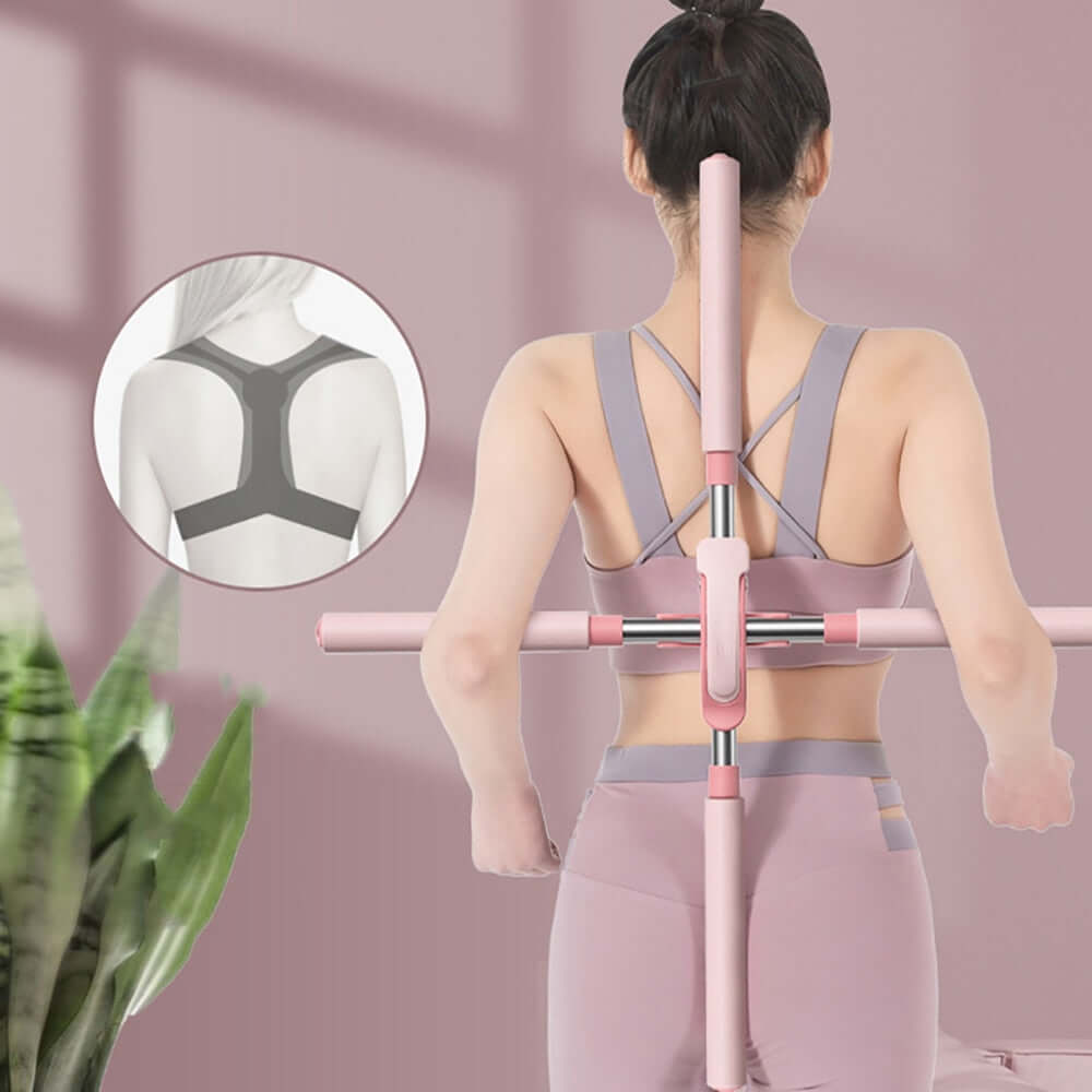 Retractable Fitness Back Corrector Stick - The New Smart Impact