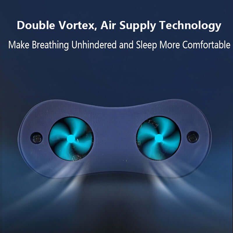 Double vortex, air supply technology is used in the anti-snoring device 