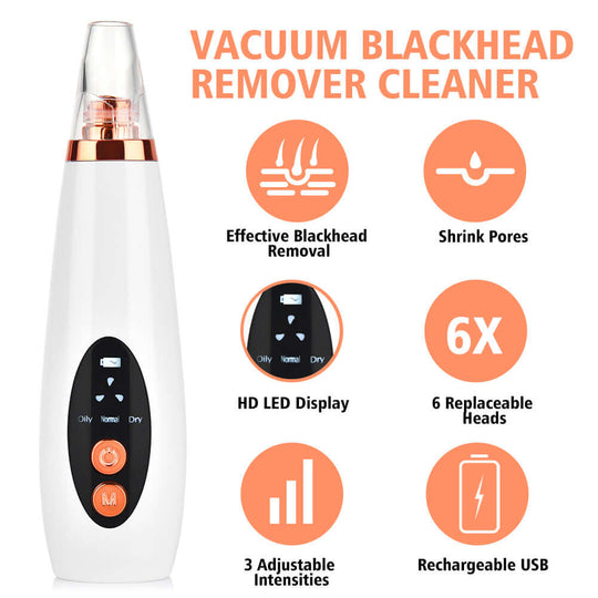 Key benefits of teh electric rechargable blackhead remover 