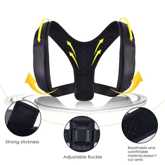 Key features of the back support brace