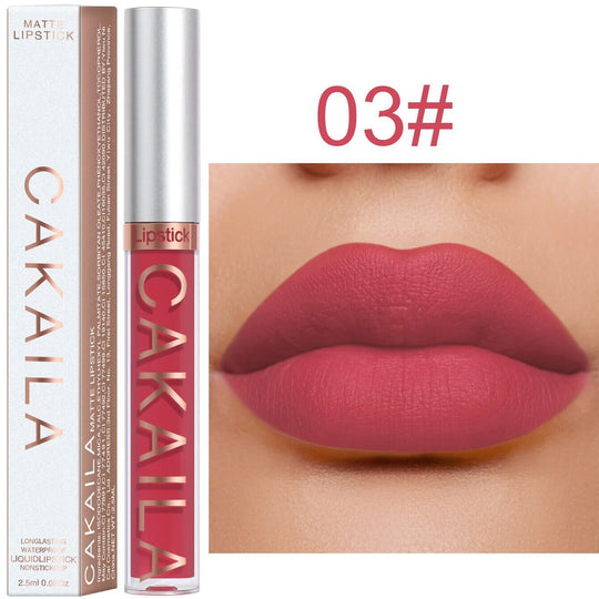 Non-Stick Matte Lipstick - 03#