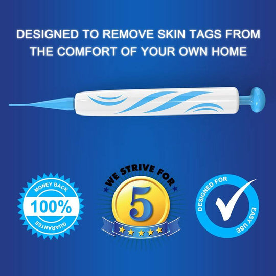 The painless skin wart removal kit - is with 100% money back guarantee, 5 stars, designed for easy use