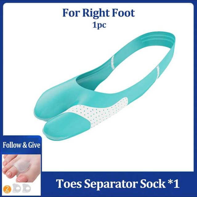 Toe separator sock*1 for the right foot - 1 pc